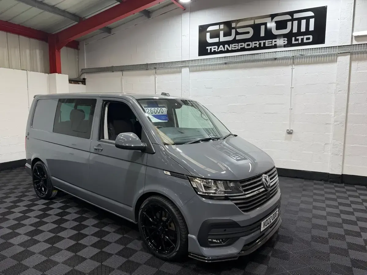 Used VW T6.1 Highline 110 HP (80 kW) 2022 Grey Van