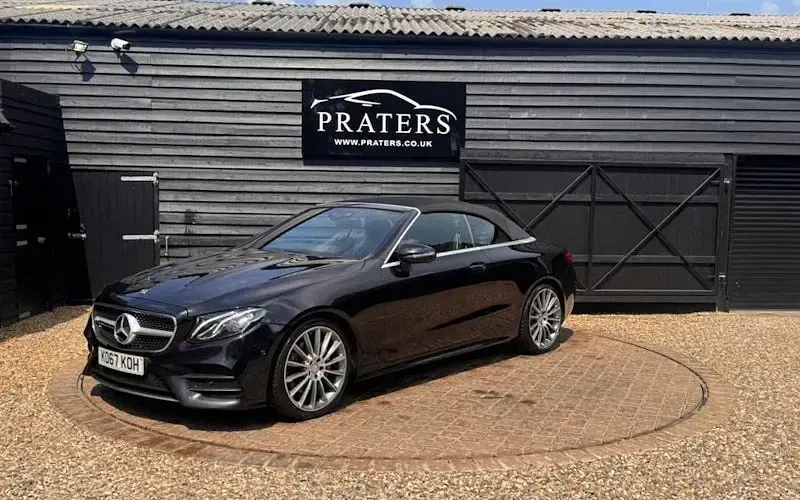 Used Mercedes E220 AMG line 194 HP (142 kW) 2018 Cabriolet