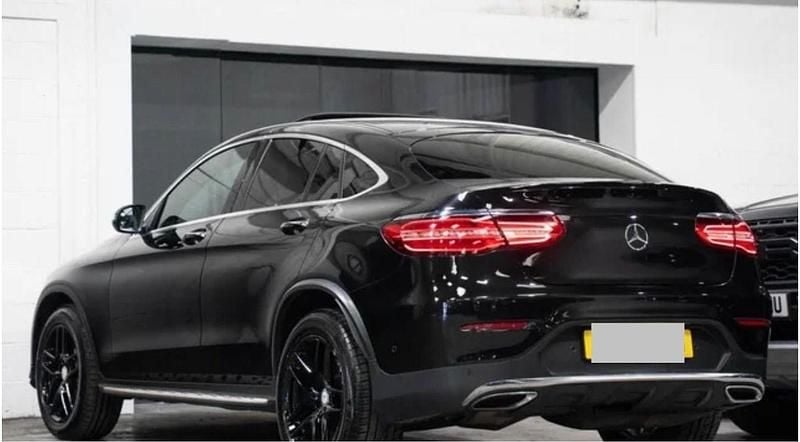 Used Mercedes GLC350 AMG Line Premium 2017 Black Coupe