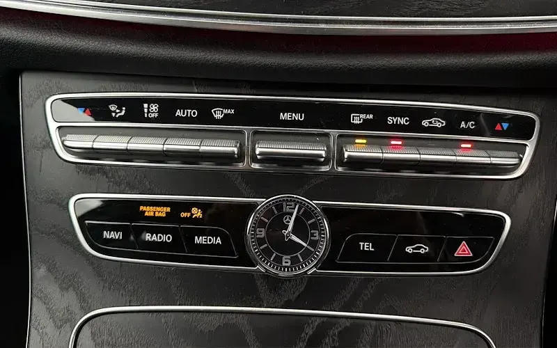 Used Mercedes E220 AMG line 194 HP (142 kW) 2019 Grey Sedan