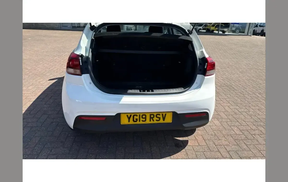 Used Kia Rio 83 HP (61 kW) 2019 White Hatchback