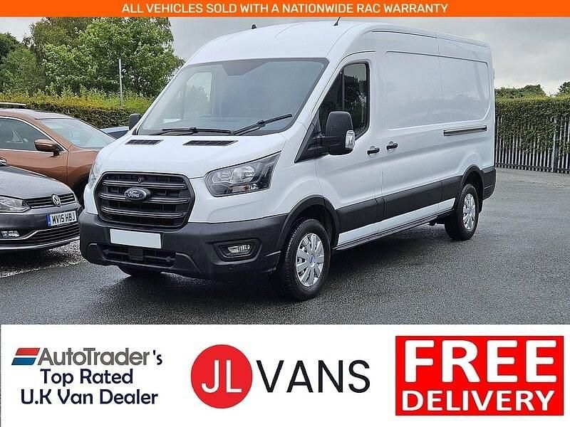 White Used 2021 Ford Transit Van | £11,925 (Good price) - Image 1/3