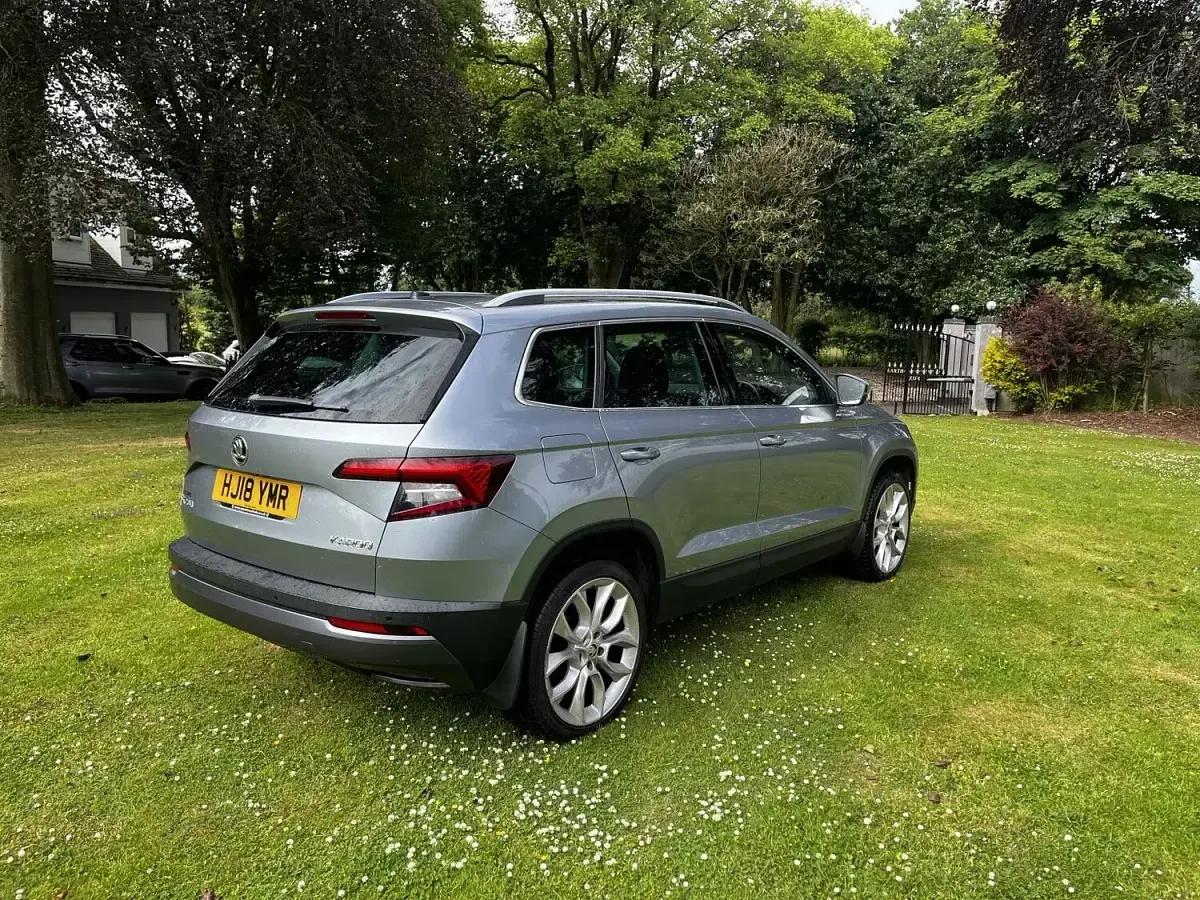 Used Skoda Karoq 150 HP (110 kW) 2018 Grey SUV