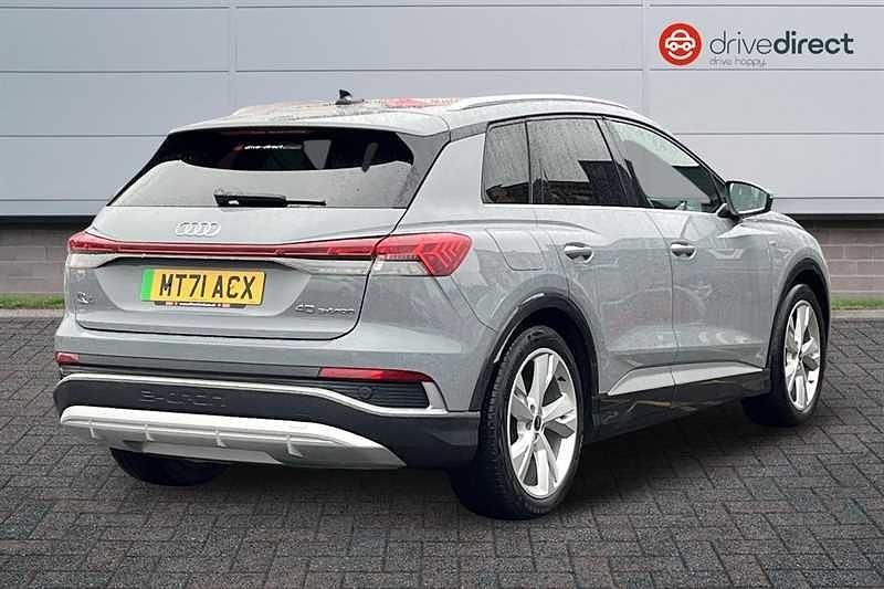Used Audi Q4 e-tron S-Line 150 kW (204 HP) 2021 Grey SUV