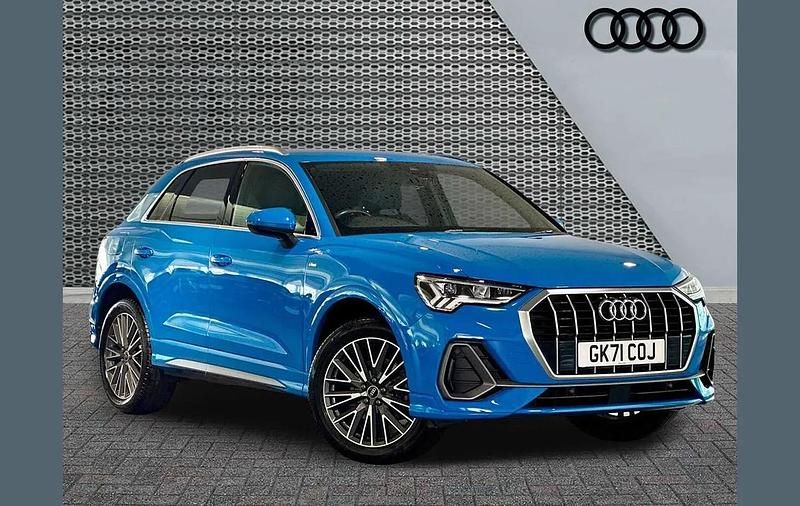 Used Audi Q3 S-Line 148 HP (108 kW) 2021 Blue SUV