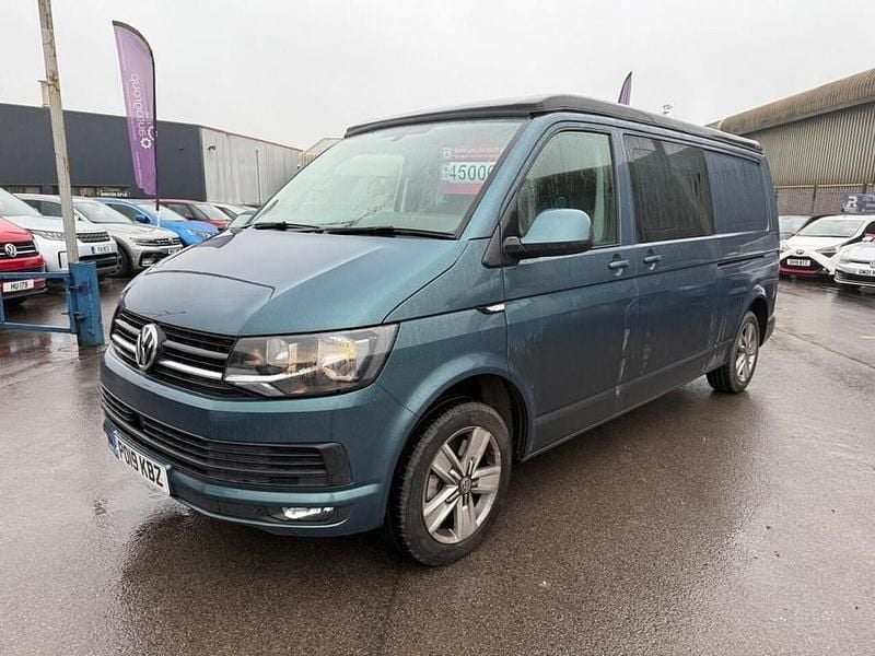 Green Used 2019 VW T6.1 Highline Van | £45,000 - Image 1/3