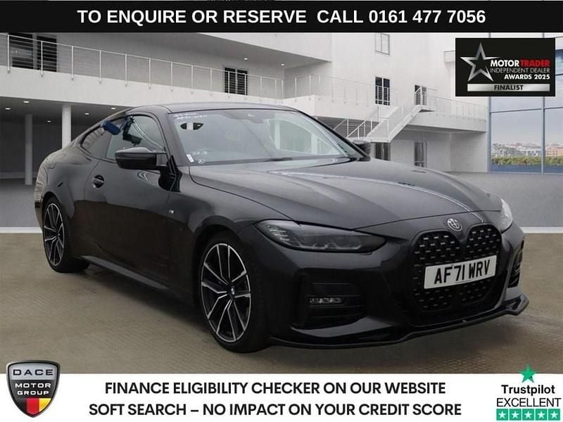 Black Used 2021 BMW 430 M Sport Coupe | £28,940 (Fair price) - Image 1/4