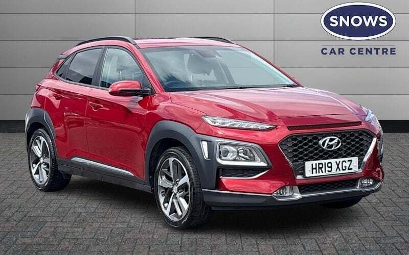 Red Used 2019 Hyundai Kona Premium SUV | £10,599 (Fair price) - Image 1/4