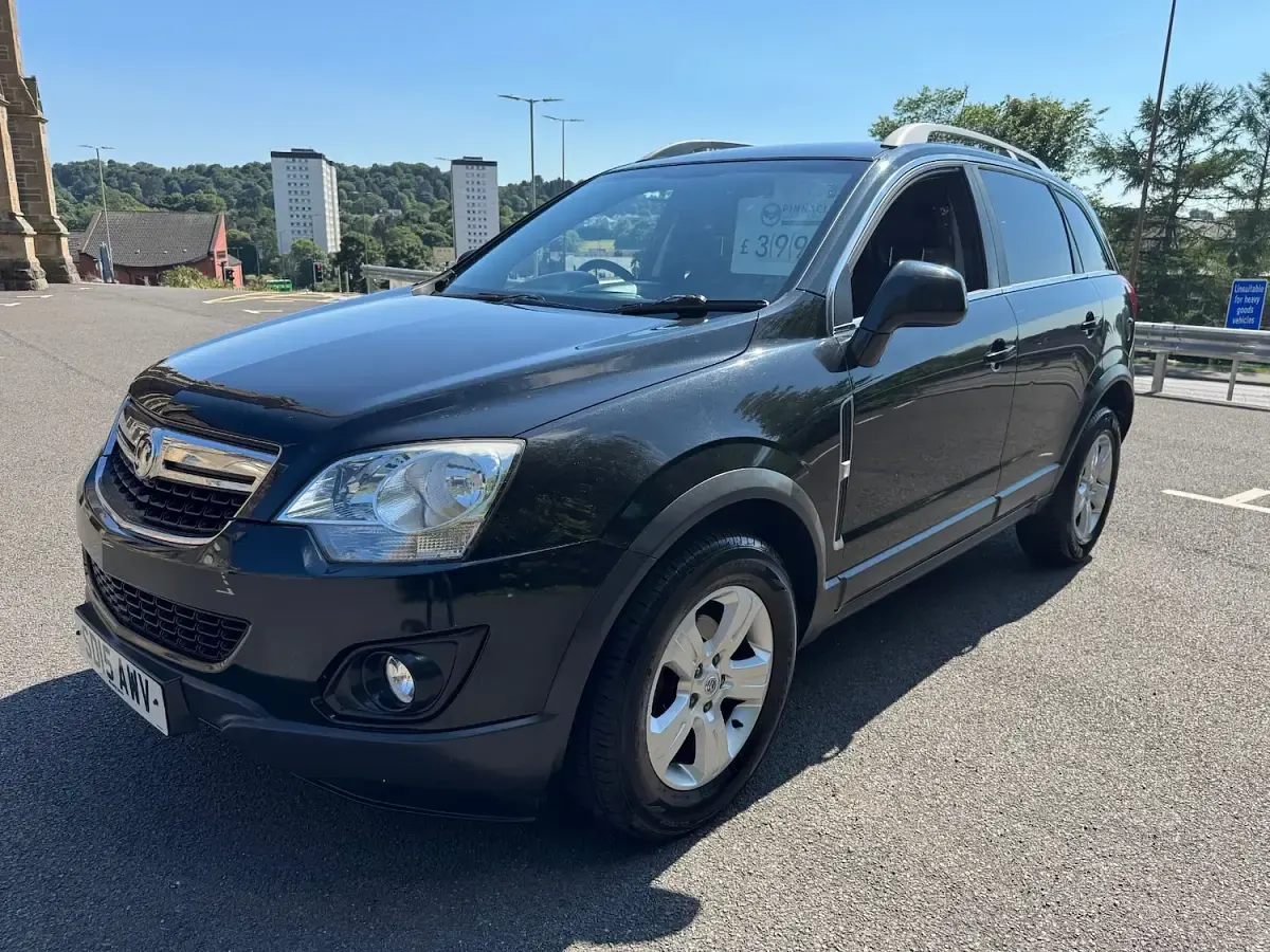 Used Vauxhall Antara 163 HP (119 kW) 2015 Black SUV