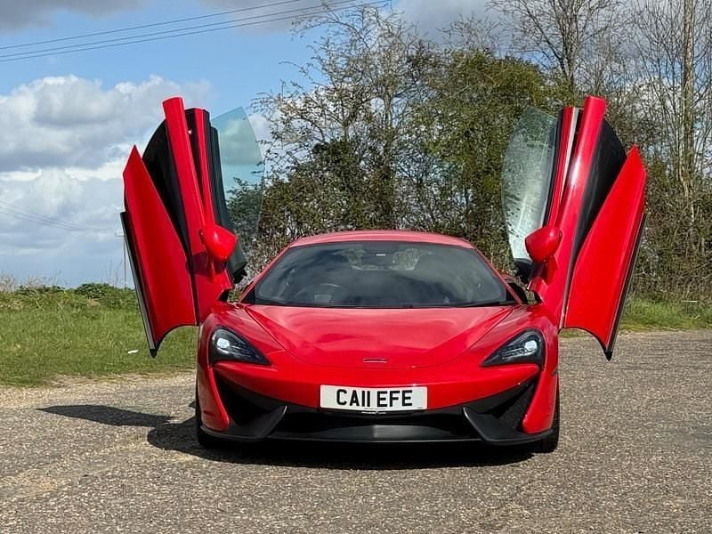 Used McLaren 540C 540 HP (397 kW) 2017 Red Coupe
