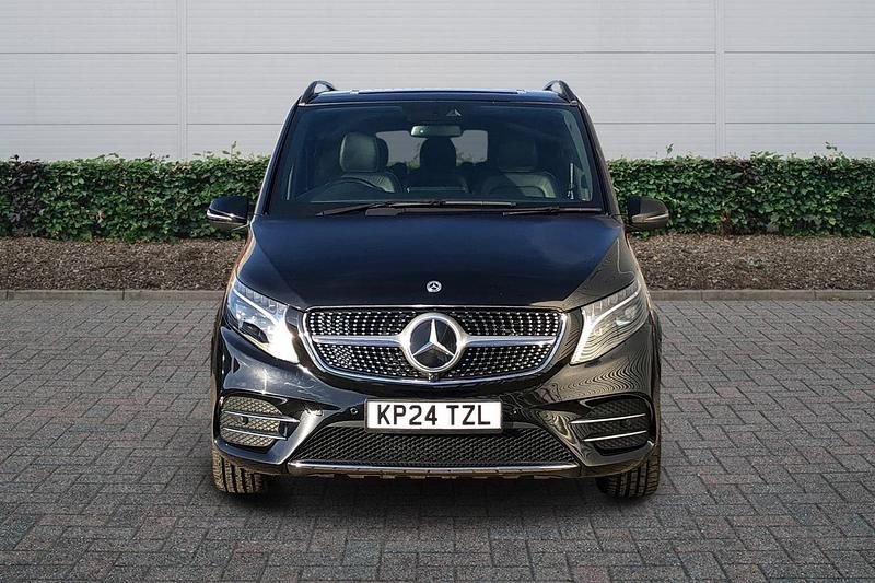 Used Mercedes V300 AMG line 2024 Black MPV