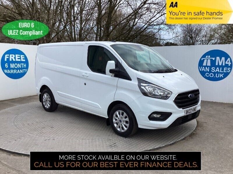 White Used 2022 Ford Transit Custom Limited Van | £19,995 (A bit pricey) - Image 1/2