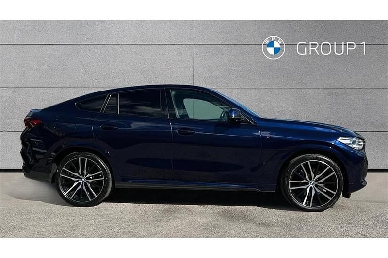Used BMW X6 M Sport 286 HP (210 kW) 2022 Tanzanite blue SUV