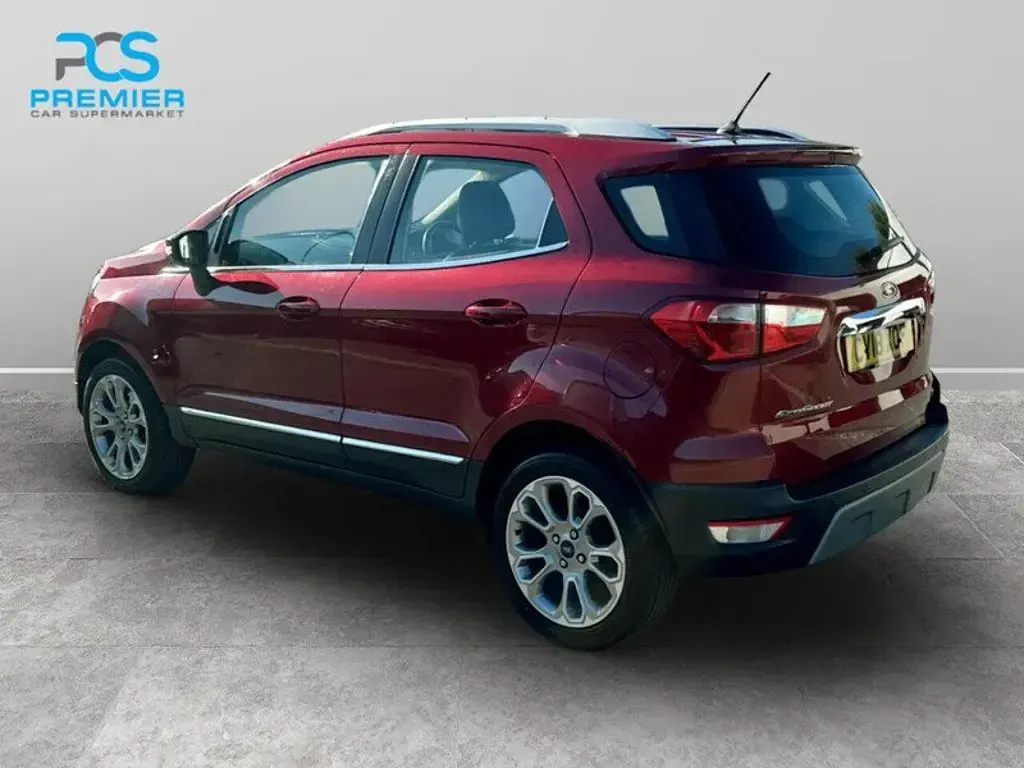 Used Ford Ecosport Titanium 2018 Red SUV