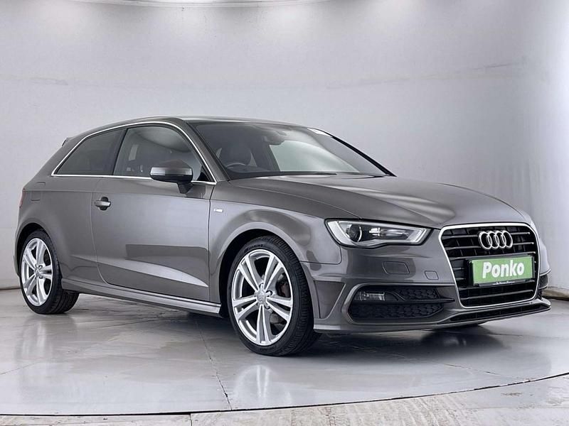 Grey Used 2015 Audi A3 S-Line Hatchback | £7,990 (Fair price) - Image 1/3