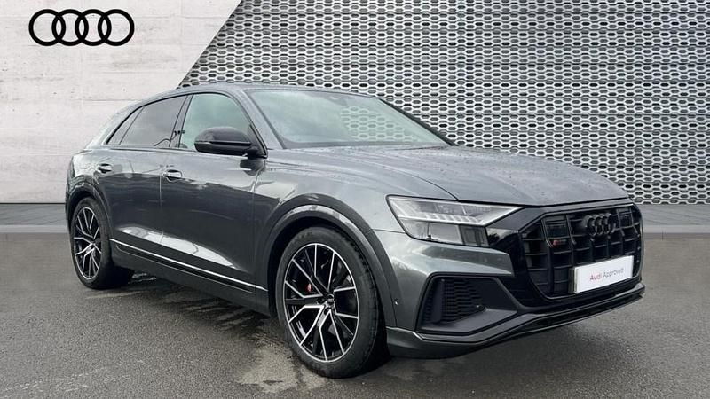Grey Used 2023 Audi Q8 Black Edition SUV | £64,695 (Fair price) - Image 1/4