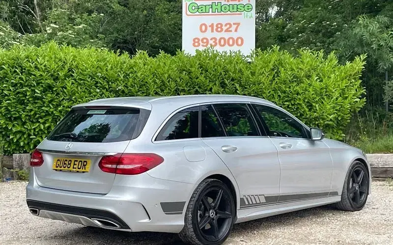 Used Mercedes C220 Edition 170 HP (125 kW) 2018 Silver Estate