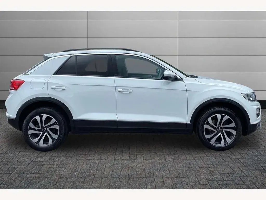 Usado VW T-Roc Active 150 CV (110 kW) 2021 Blanco SUV