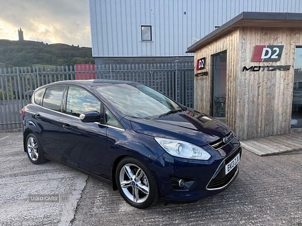 Blue Used 2013 Ford C-MAX Titanium X MPV | £5,995 (Expensive) - Image 1/4
