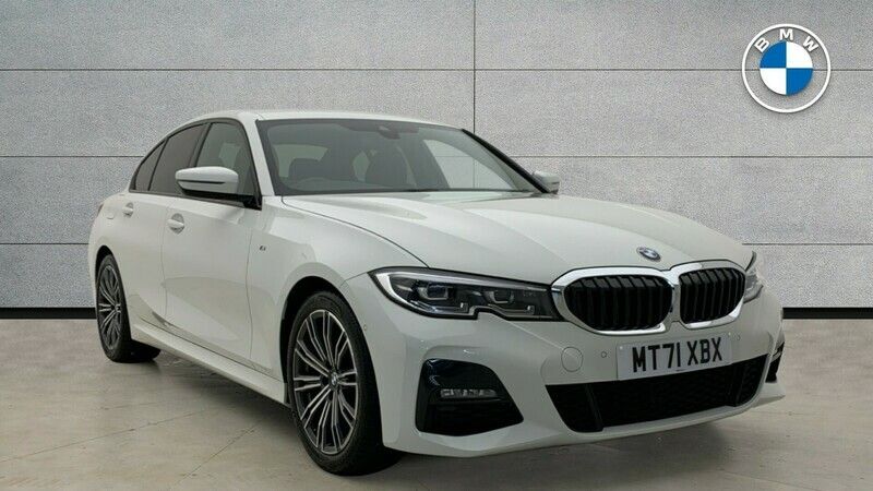 White Used 2021 BMW 320 M Sport Sedan | £22,990 (Good price) - Image 1/4