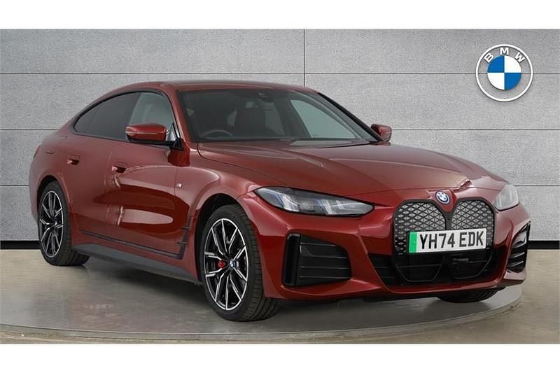 Red Used 2024 BMW i4 M Sport Sedan | £42,875 (Expensive) - Image 1/4