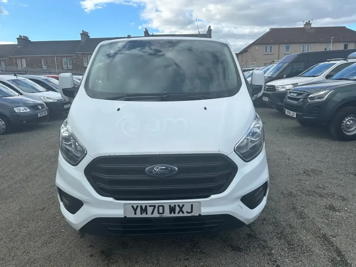 Usado Ford Transit Custom Trend 105 CV (77 kW) 2021 Blanco Van