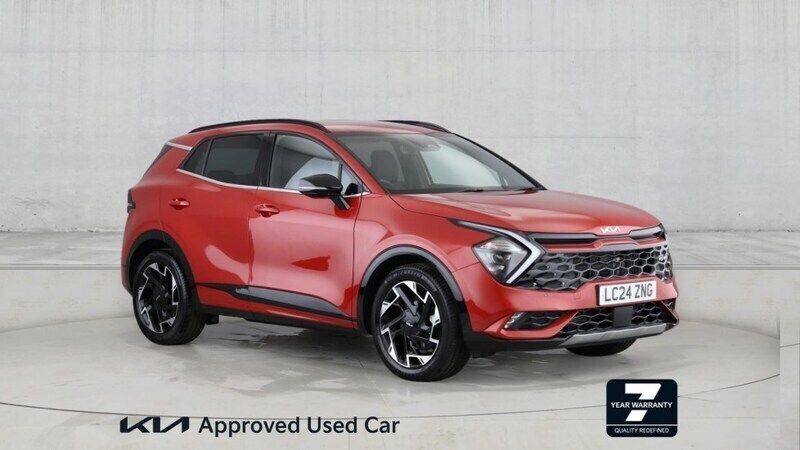 Red Used 2024 Kia Sportage GT-Line SUV | £24,918 (Super price) - Image 1/4