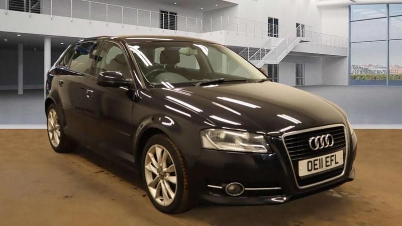 Black Used 2011 Audi A3 Sportback Sport Hatchback | £5,990 (Fair price) - Image 1/4