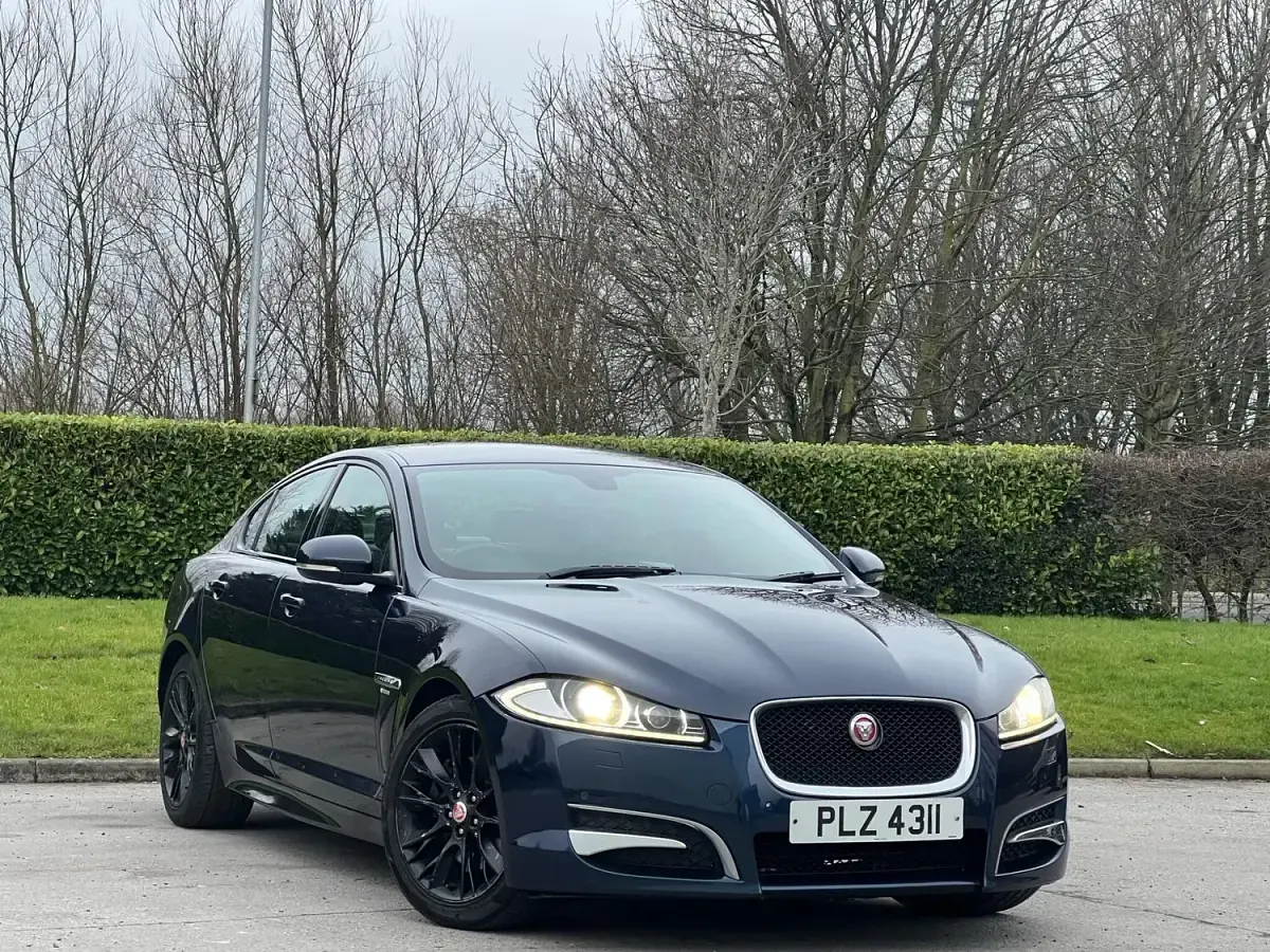 Used Jaguar XF R-Sport 2014 Blue Sedan