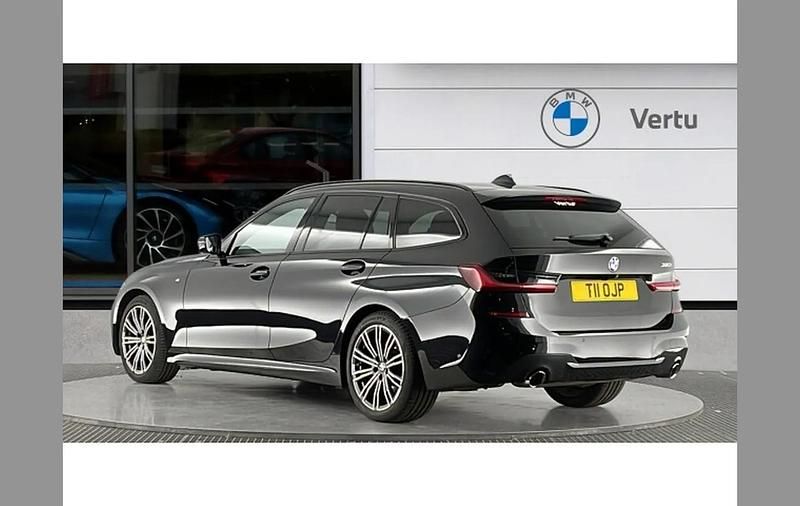 Used BMW 320 M Sport 184 HP (135 kW) 2021 Black Estate
