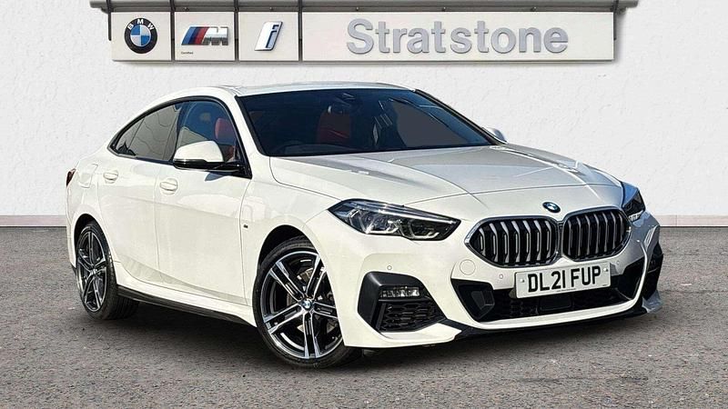 White Used 2021 BMW 218 M Sport Coupe | £19,950 (Fair price) - Image 1/3