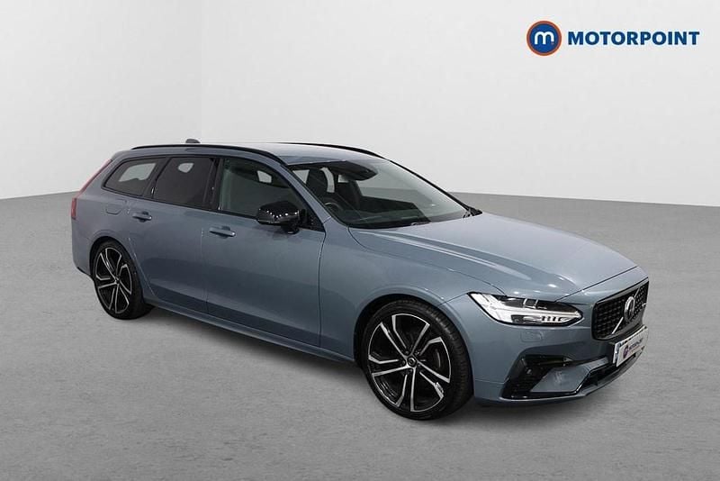 Grey Used 2021 Volvo V90 R-Design Estate | £24,949 (Fair price) - Image 1/4