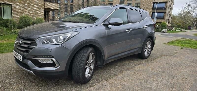 Used Hyundai Santa Fe Premium SE 2015 Silver SUV