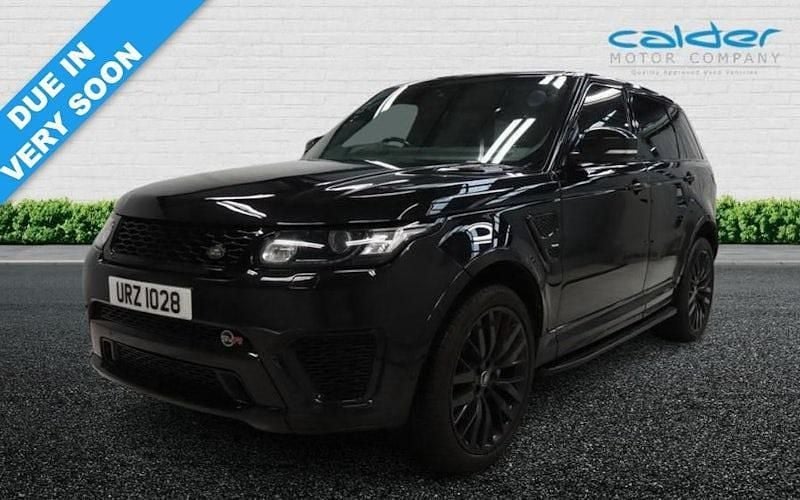 Black Used 2017 Land Rover Range Rover Sport SVR SUV | £30,995 (Good price) - Image 1/4