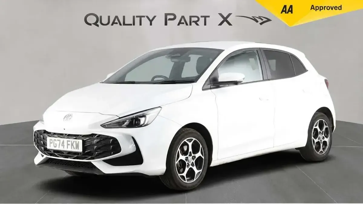 Used MG MG3 Trophy 194 HP (142 kW) 2024 White Hatchback