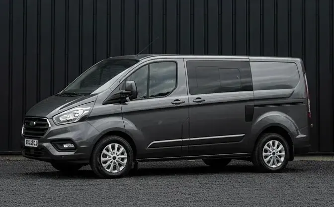 Used Ford Transit Custom Limited 130 HP (95 kW) 2018 Grey Van