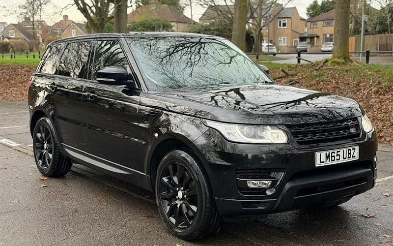 Black Used 2015 Land Rover Range Rover Sport HSE SUV | £14,795 (Fair price) - Image 1/4
