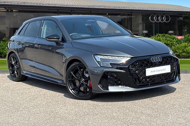 Grey Used 2025 Audi RS3 Advanced Hatchback | £55,995 (Good price) - Image 1/4
