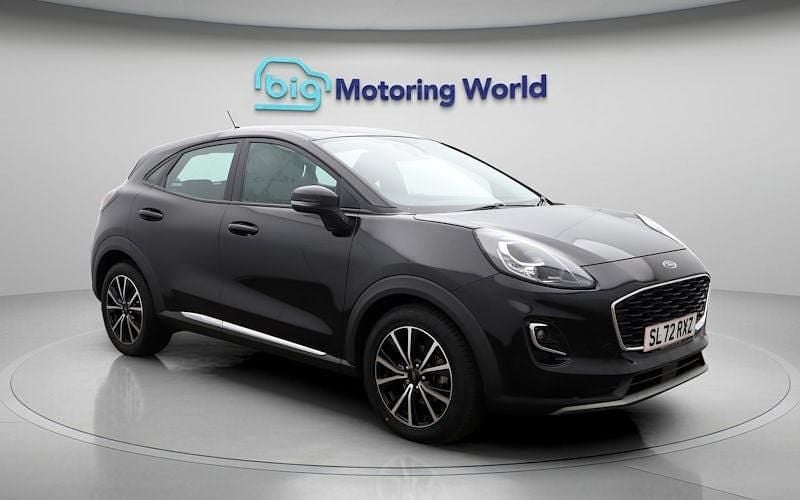 Used Ford Puma Titanium 125 HP (91 kW) 2023 Black Hatchback