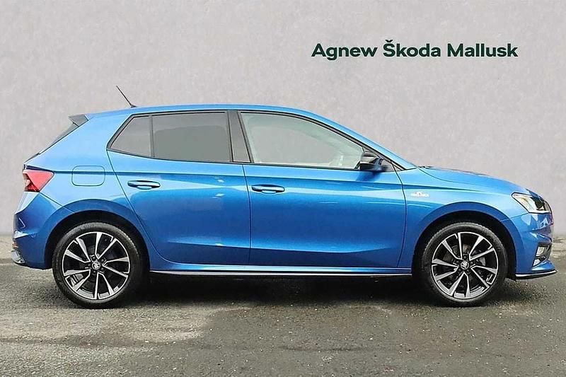 Used Skoda Fabia Monte Carlo 85 HP (62 kW) 2025 Race blue metallic Hatchback