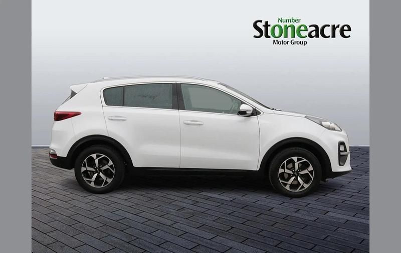Used Kia Sportage 129 HP (94 kW) 2021 White SUV