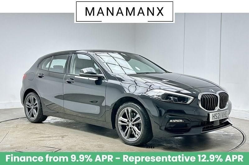 Black Used 2021 BMW 118 Sport Line Hatchback | £16,890 (Good price) - Image 1/2
