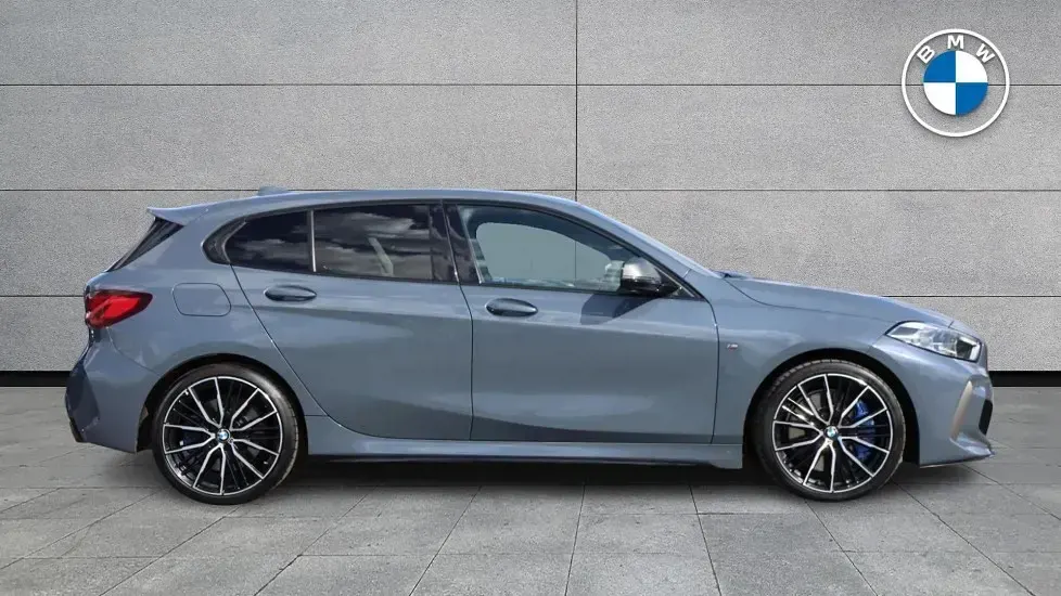 Used BMW M135 Shadowline 302 HP (222 kW) 2021 Grey Hatchback