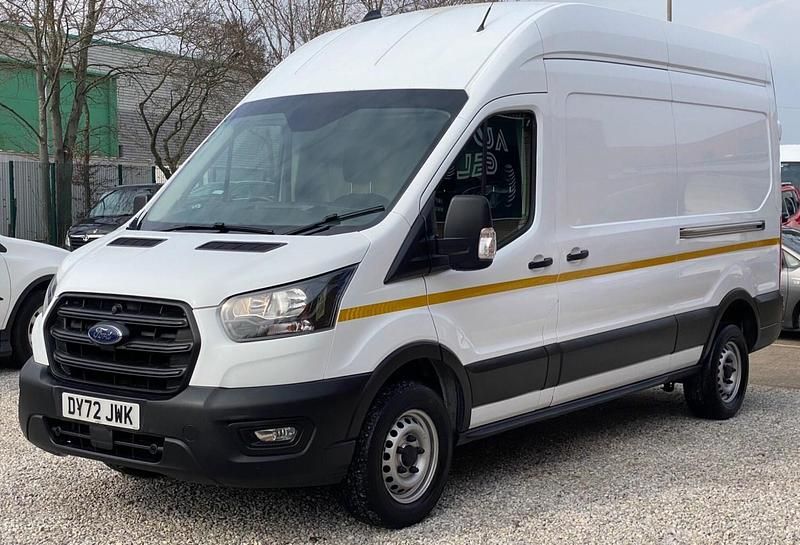 Used Ford Transit 130 HP (95 kW) 2022 White Van