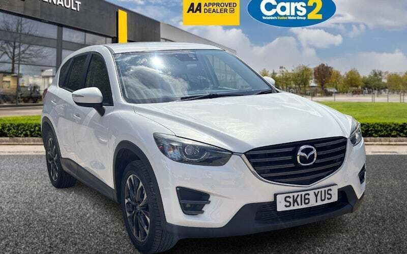 White Used 2015 Mazda CX-5 Inclusive SUV | £8,245 (A bit pricey) - Image 1/4