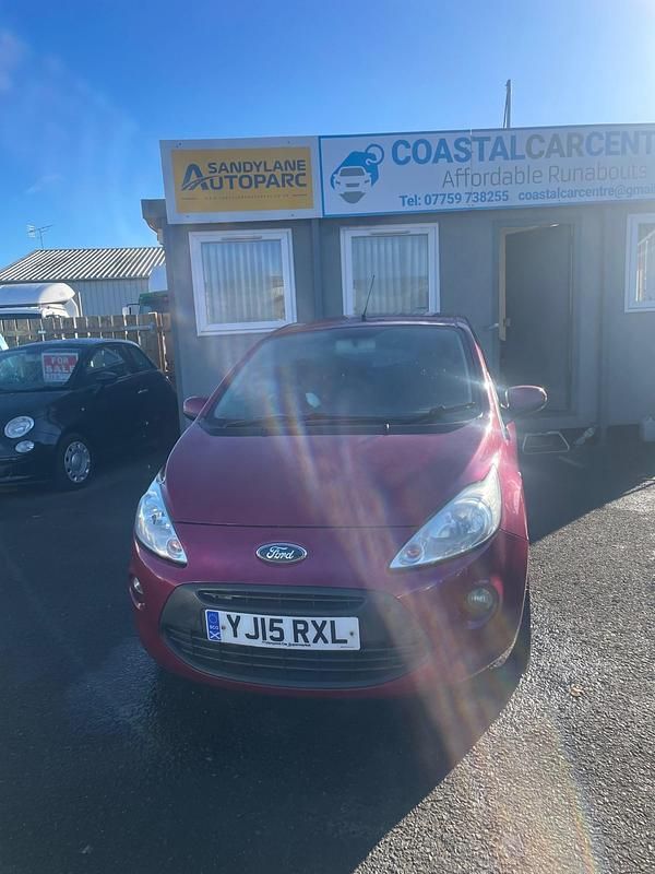 Red Used 2015 Ford Ka Zetec Hatchback | £2,250 (Super price) - Image 1/4