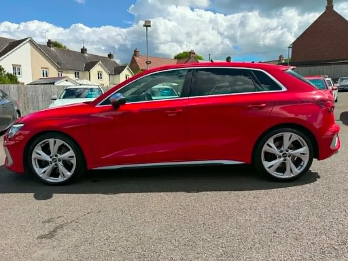 Used Audi S3 Sportback Design 310 HP (228 kW) 2022 Red Hatchback