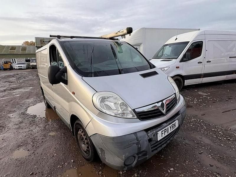 Silver Used 2011 Vauxhall Vivaro Van | £2,495 (Fair price) - Image 1/4