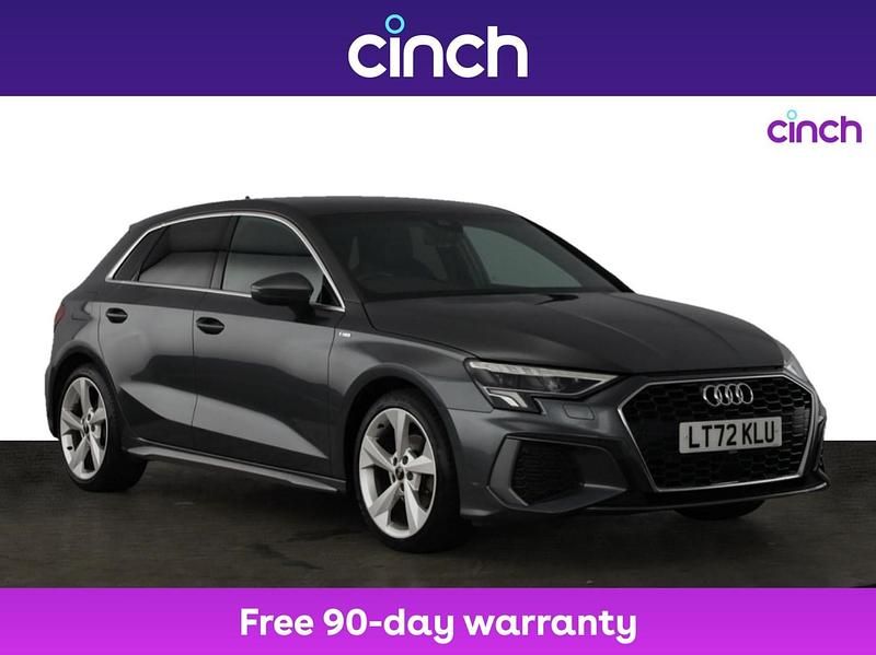 Grey Used 2022 Audi A3 S-Line Hatchback | £21,099 (Fair price) - Image 1/3