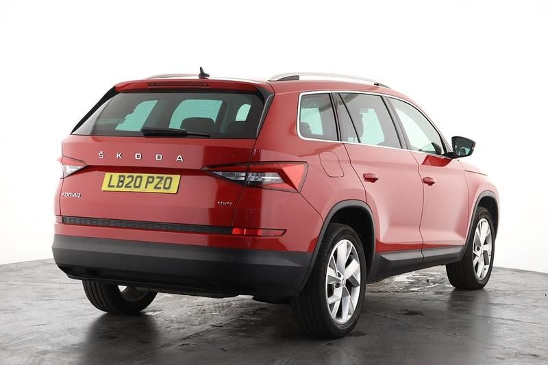 Used Skoda Kodiaq 186 HP (136 kW) 2020 Red SUV